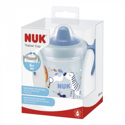 Поильник-непроливайка Nuk Evolution Trainer Zebra 230 мл (3953129) Винница - изображение 2