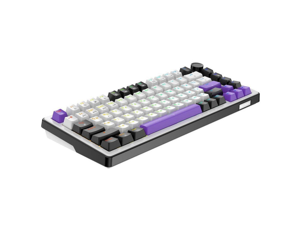 Клавіатура бездротова Hator Hellyberry HK75 Wireless White/Violet ( 10459 ) Харьков - изображение 4