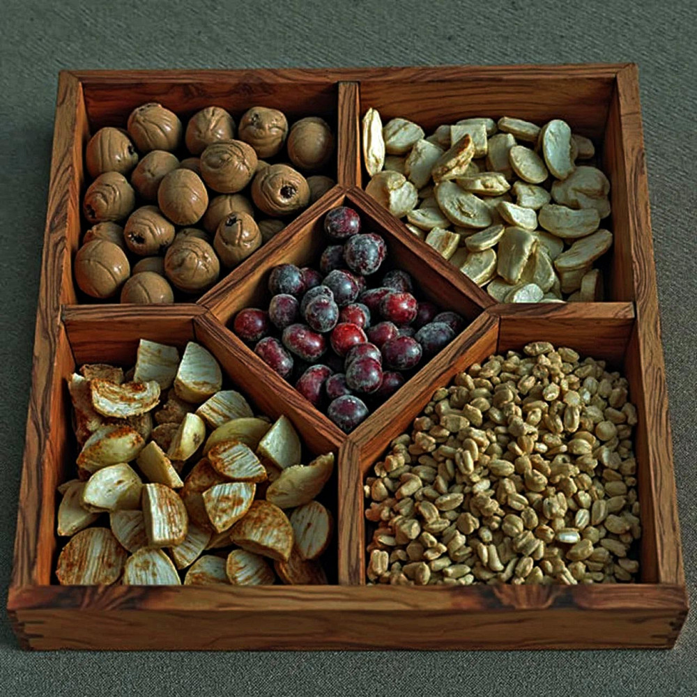 Менажница деревянная 