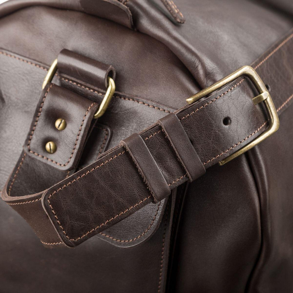 Сумка дорожня Коричнева (GRANDE PELLE) Київ - фото 2