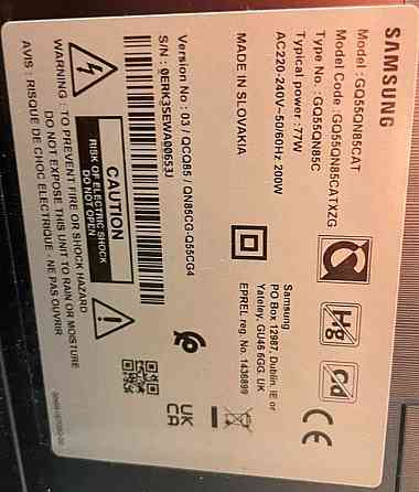 Телевизор Безрамный: 55