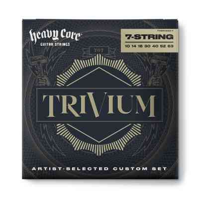Струни для гітари Jim Dunlop Trivium String Lab Series Guitar Strings 10-63 | 7-String (TVMN1063-7) Вінниця