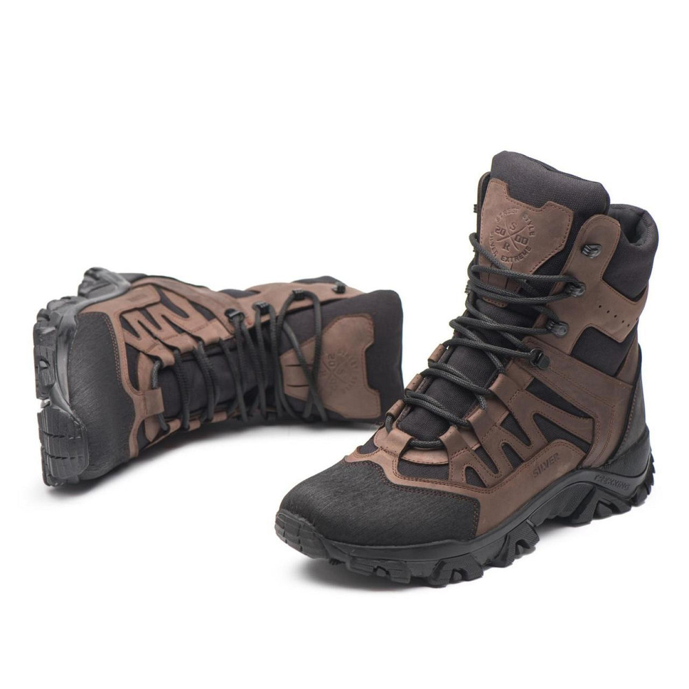 Тактичні берці зимові Т3-305 теплі коричневі водонепроникні армійські взуття ЗСУ поліція ДСНС 41 (27) Харків - фото 9