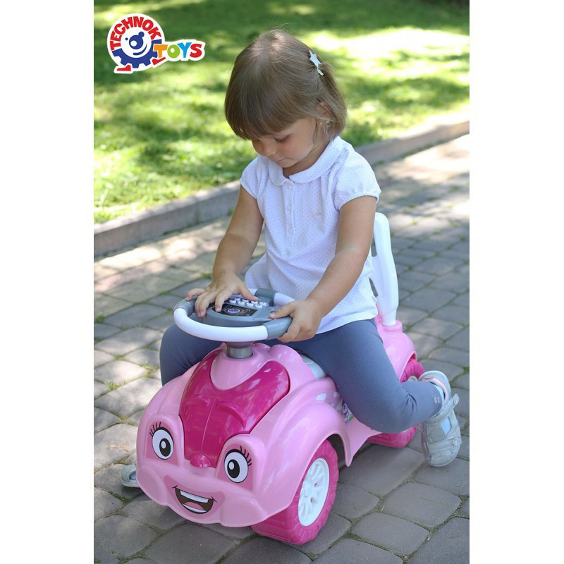 Толокар музичний «Принцеса» ТехноК 6658 дитяча машинка каталка для дітей Київ - фото 7
