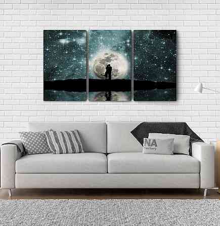 Модульная картина Космос Пара Аrt-177_3А Киев