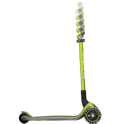 Самокат Globber MASTER LIGHTS Зеленый Колеса с подсветкой (662-116-2) Винница - изображение 10