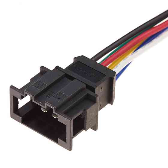 Разьем коннектор с проводом, 6-кон.,  1-929627-1, 191972733,  TE Германия, Франция, Германия Audi, Bugatti, Porsche, Seat, Skoda, Киев