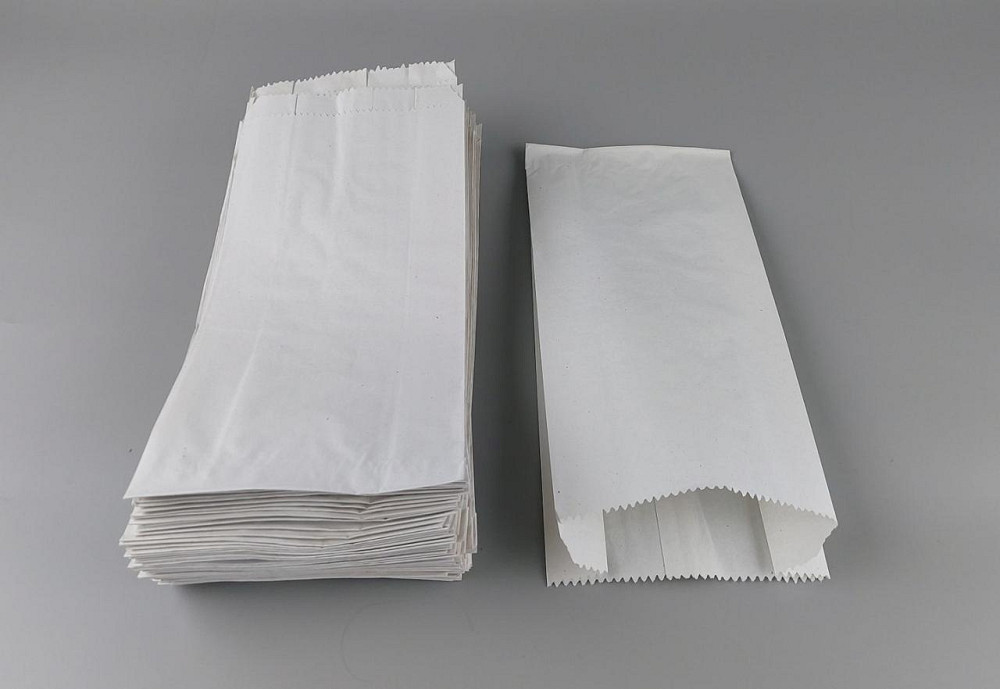 Пакет паперовий 14см 6*32см білий (1000 шт) Харків - фото 4
