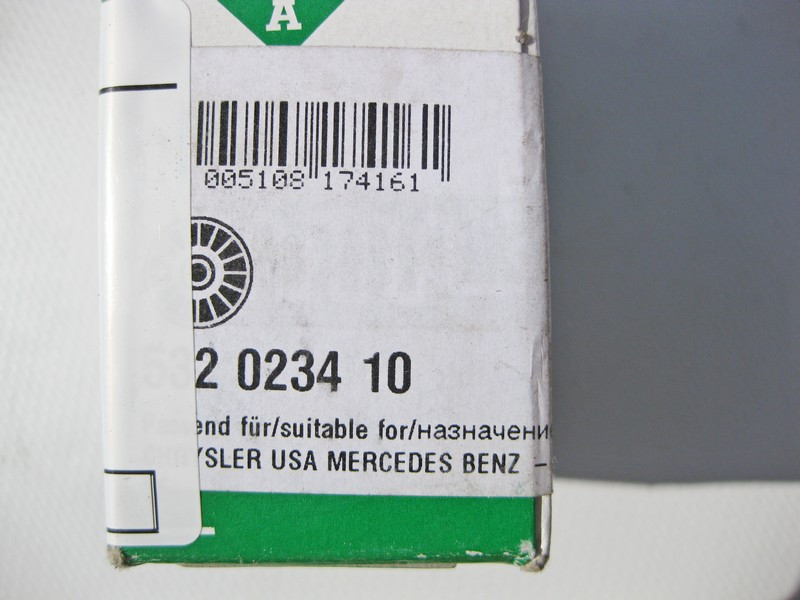 INA  532023410 Новий обвідний ролик E-Class W212 W213 C207 CLS C218 GL X164 GLK X204 GLC X253 GLE C292 Одесса - изображение 6