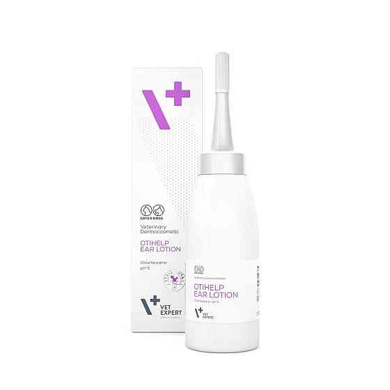 Vet Expert Otihelp (Отіхелп) Ear Lotion лосьйон для очистки вух котів і собак, 75 мл Вінниця
