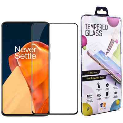 Стекло защитное Drobak OnePlus 9 Black Frame A+ (474786) Винница