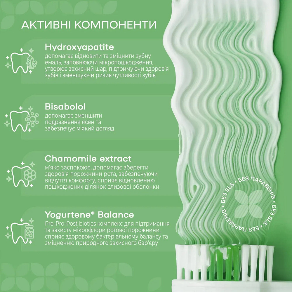 Укрепляющая зубная паста для чувствительных зубов SensiCare Medosan 40 мл Киев - изображение 5