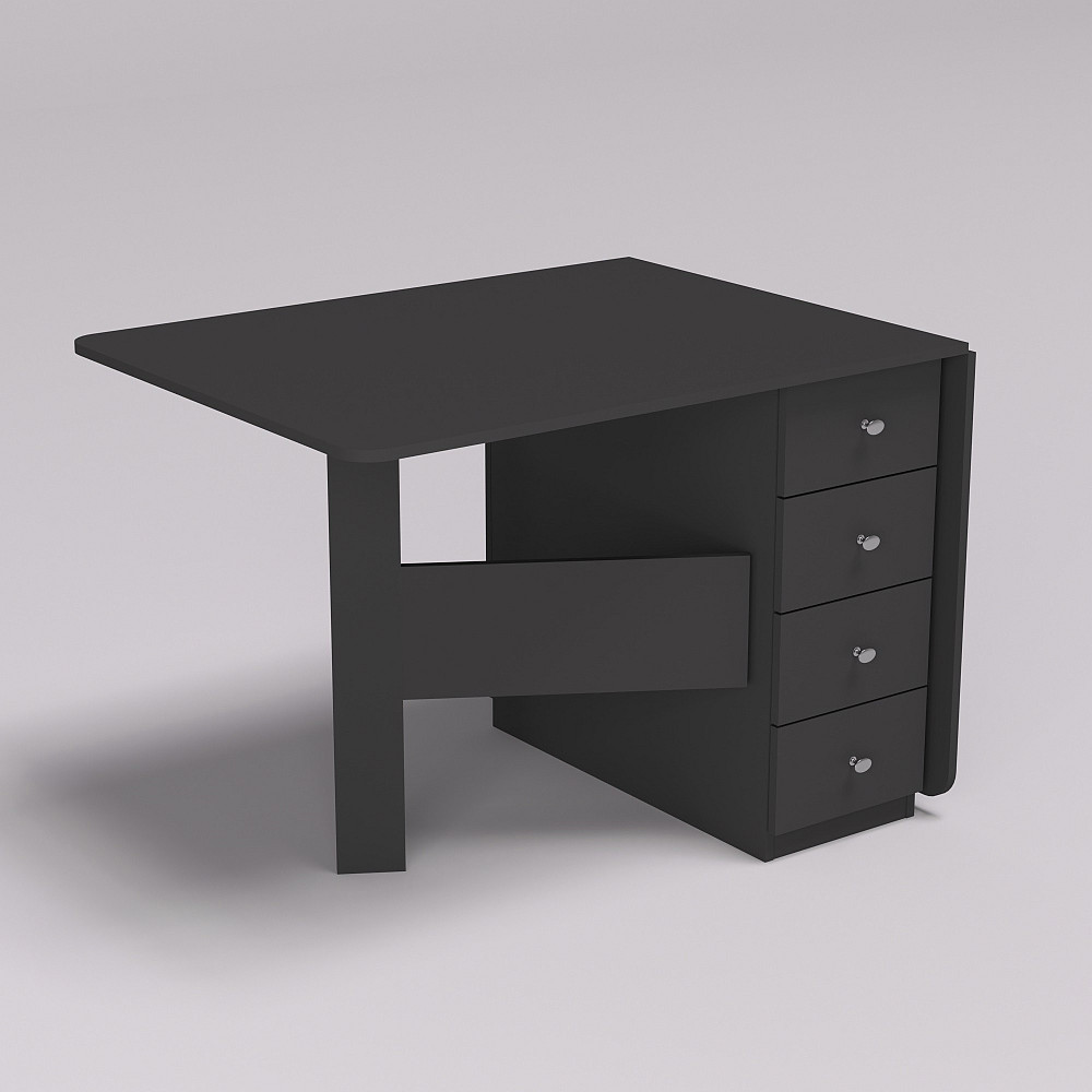 Стіл-тумба №5 Комбі, Антрацит, 380х800х750 Львів - фото 4