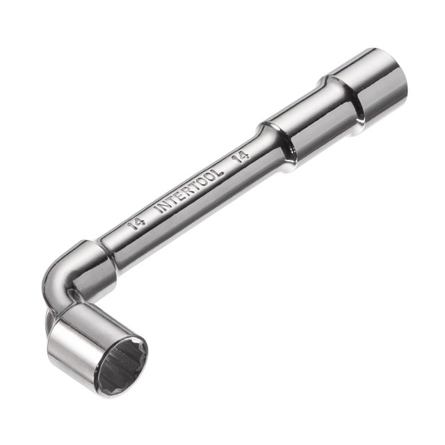 Ключ торцевий з отвором, L-подібний, 14 мм INTERTOOL HT-1614 Київ - фото 2