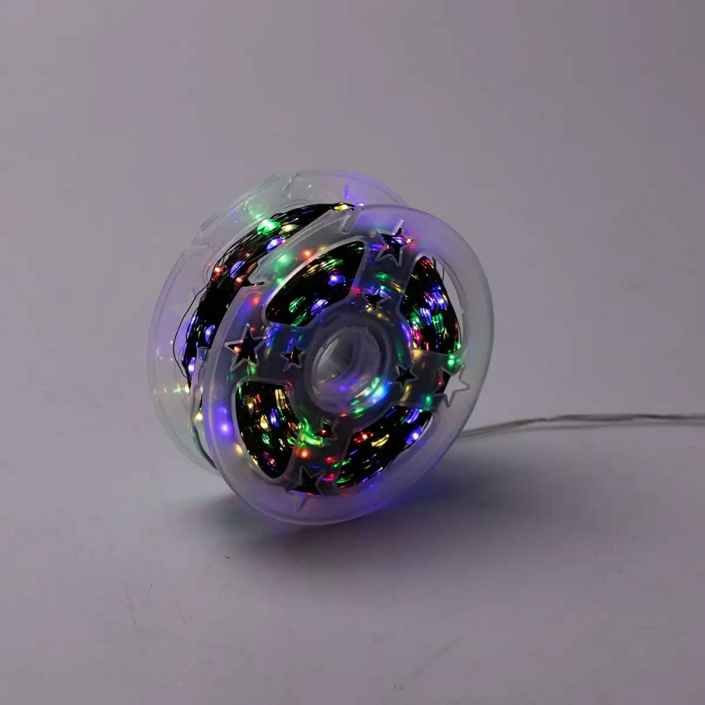 Garlando Гірлянда роса на пульті 100 метрів на 1000 led світлодіодів крапля на зеленому дроті м Коломия - фото 4