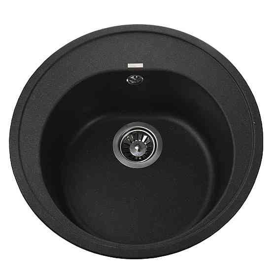 Гранитная мойка Globus Lux MARTIN черный металлик 510мм-А0001 (000021075) Киев