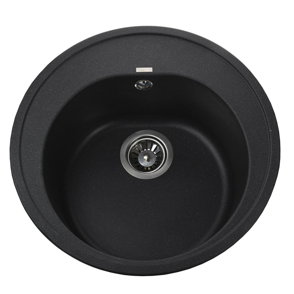 Гранитная мойка Globus Lux MARTIN черный металлик 510мм-А0001 (000021075) Киев - изображение 1