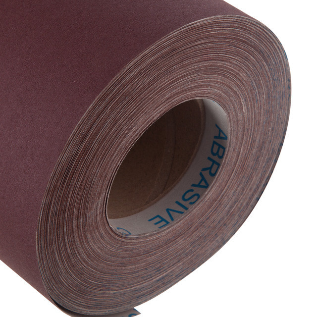 Шкурка шліфувальна, тканинна основа, К320, 200 мм × 50 м INTERTOOL BT-0726 Київ - фото 3