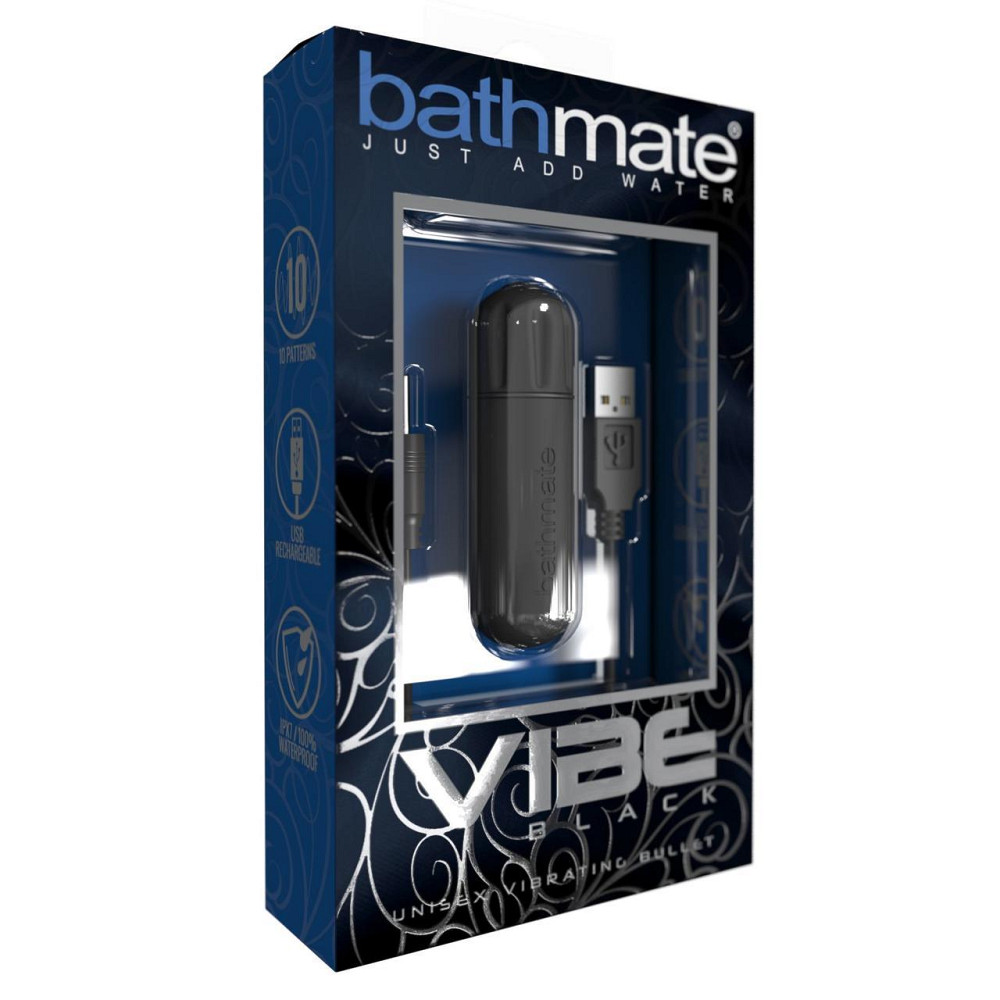 Вибропуля Bathmate Vibe Bullet Black, глубокая мощная вибрация Sex Aura Киев - изображение 3
