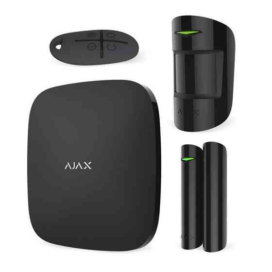 Комплект охоронної сигналізації Ajax StarterKit Black (20287.56.bl1/25456.56.BL1) Харків