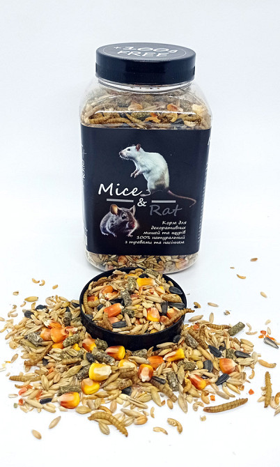 Корм для щурів та мишей "Mice & Rat" тм Буся - 1л/550г Зміїв - фото 1