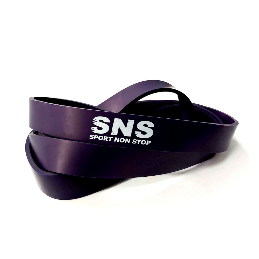 Еспандер-стрічка силовий для підтягувань SNS 10902 (11-36 кг) Вишневе - фото 2