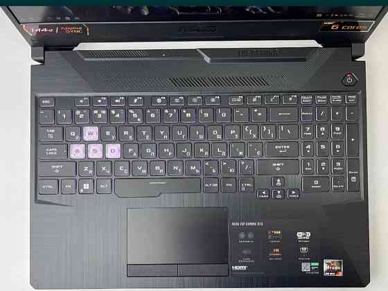 Ноутбук: ASUS TUF 144Hz Ryzen 5 4600H GTX 1650 4 Gb 16Gb SSD 512 Gb Київ