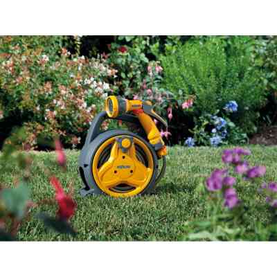 Шланг для поливу HoZelock з катушкою d7,5мм 8м і 2м+4 конектори Міні Pico Reel (7050) Вінниця