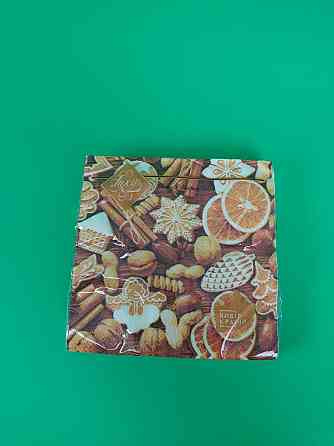 Салфетки бумажнае новогодние(ЗЗхЗЗ, 18шт)