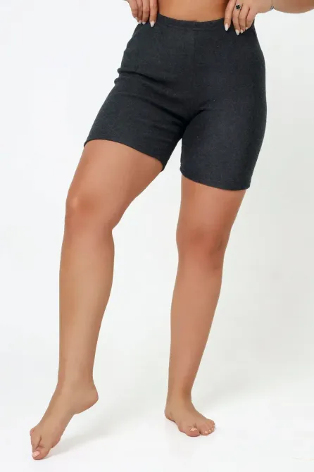 Труси шорти жіночі подовжені з начосом. Дуже теплі шенські шортики з начосом 4XL Київ - фото 9