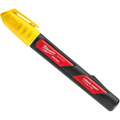 Маркер Milwaukee на основе жидкой краски INKZALL, желтый (48223721) Винница - изображение 1