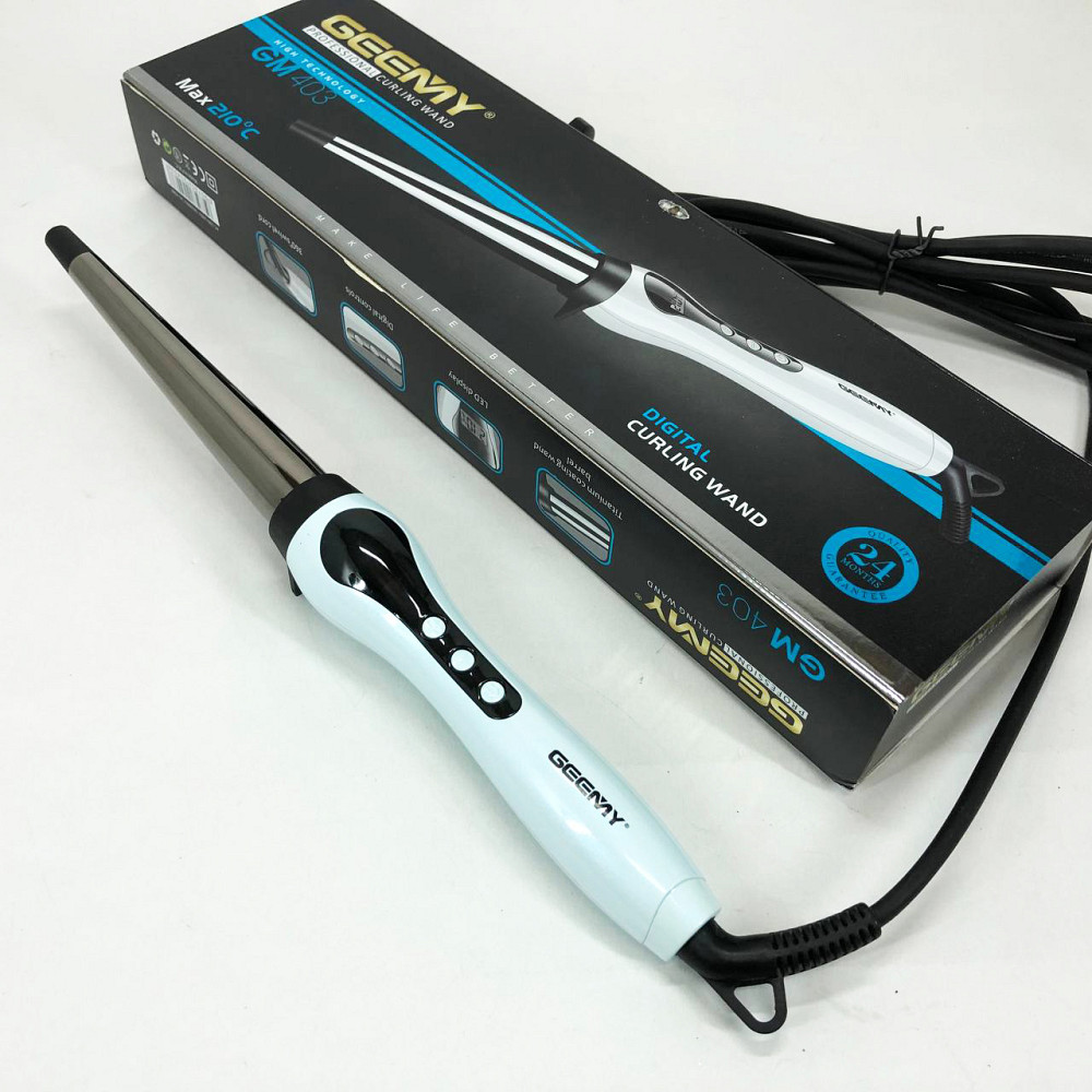 Професійна плойка для завивки волосся Gemei GM-403 Щипці для волосся об'ємної зачіски BE-92 Львів - фото 9