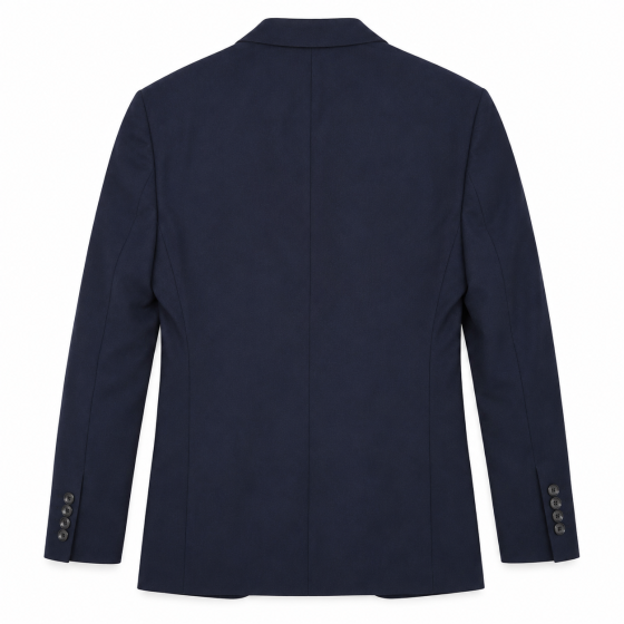 Мужской костюмный пиджак ASOS Slim Fit 44R / EU 54 на 2 пуговицы темно-синий Киев