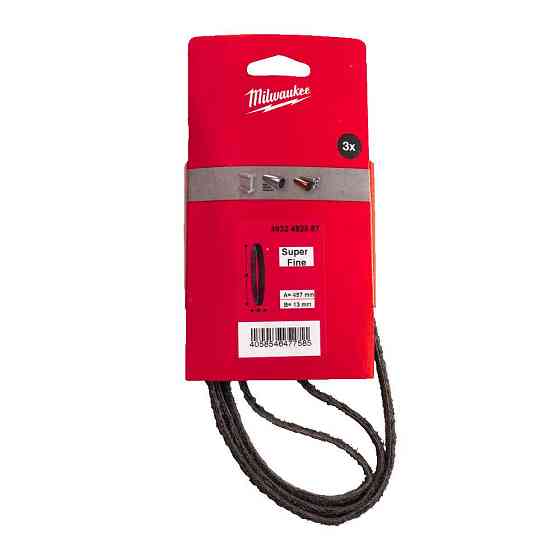 Флісові ремені 13x457 MILWAUKEE полірувальні (комплект 3 шт) Одеса