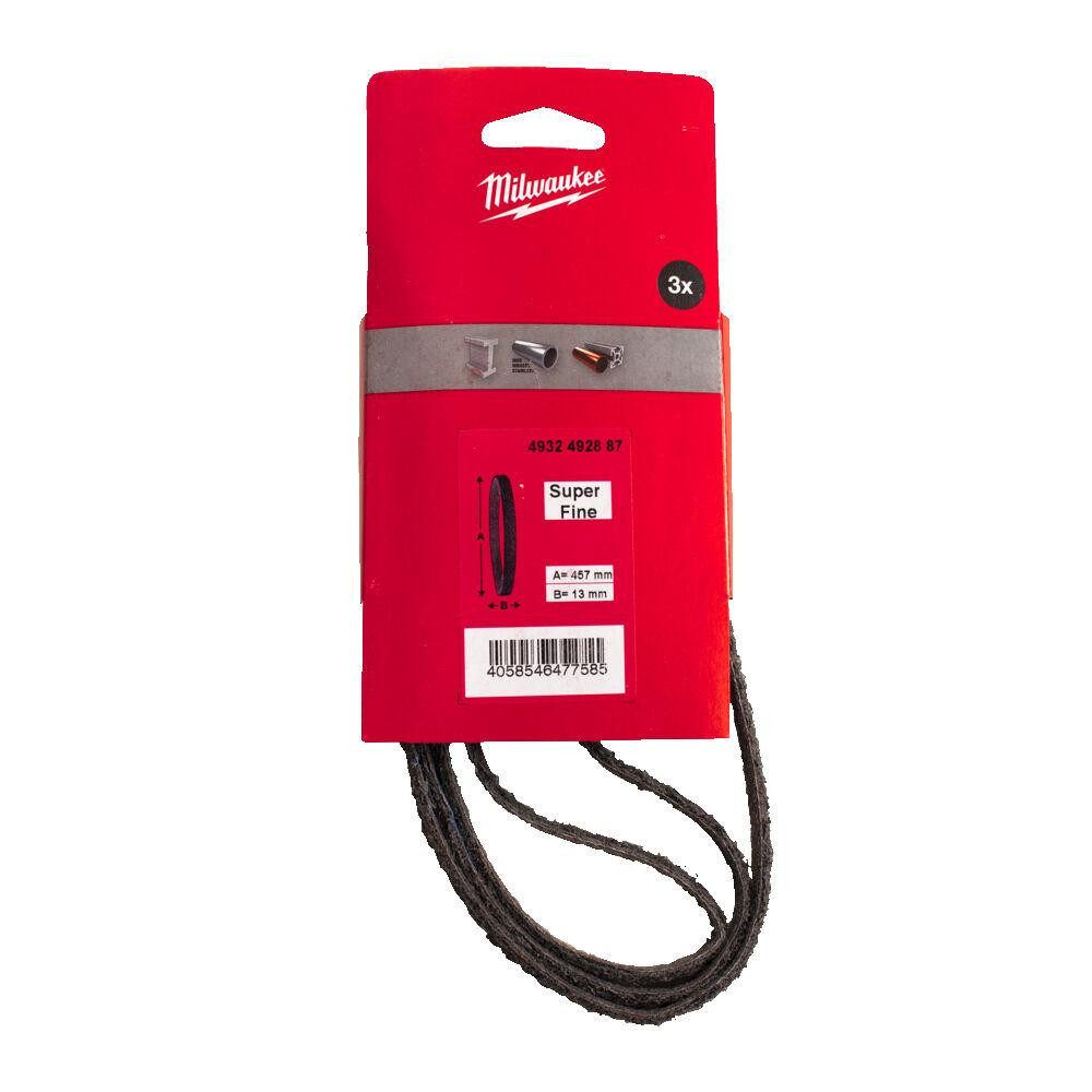 Флісові ремені 13x457 MILWAUKEE полірувальні (комплект 3 шт) Одесса - изображение 1