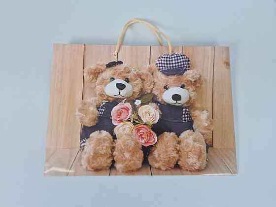 Бумажный большой горизонтальный пакет  36/22/10(артBG-036) (12 шт) Харьков