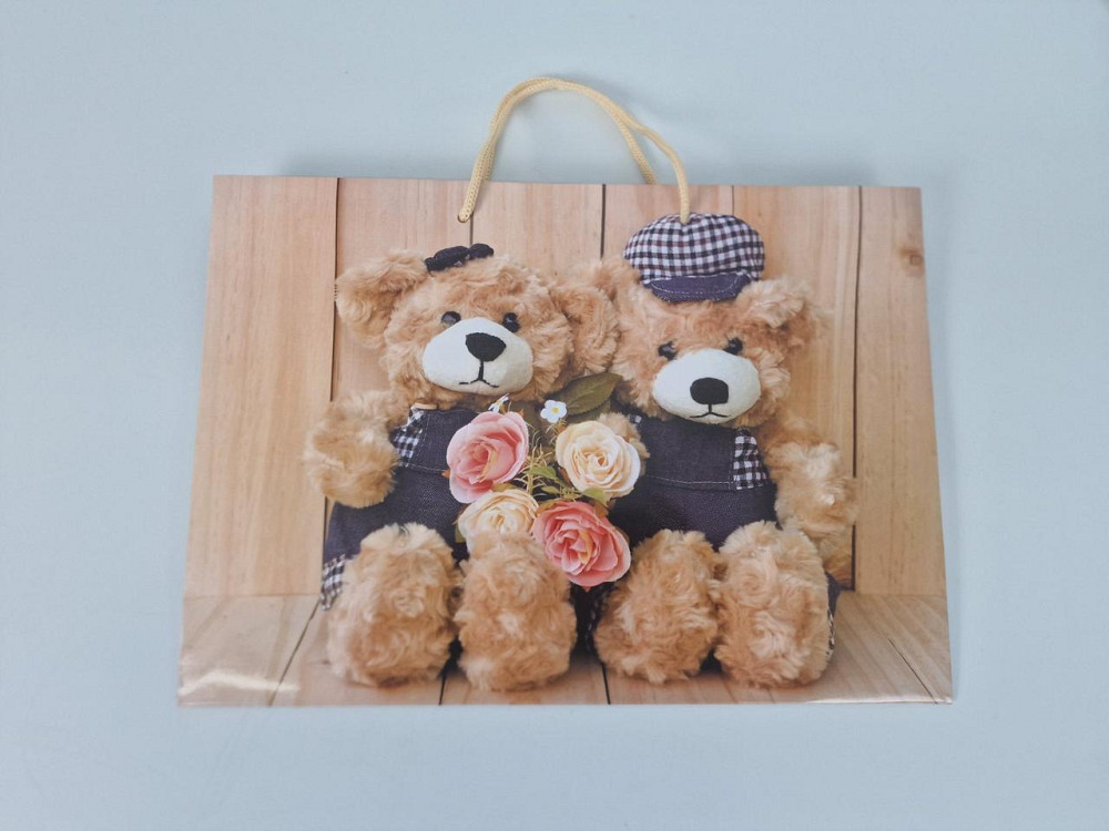 Бумажный большой горизонтальный пакет  36/22/10(артBG-036) (12 шт) Харьков - изображение 2