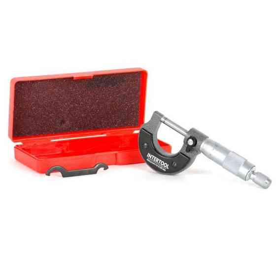 Мікрометр 0-25 мм INTERTOOL MT-3041 Київ