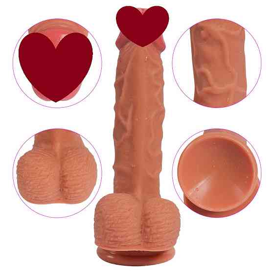 Фалоімітатор "Hans penis", мулат Sex Aura Київ