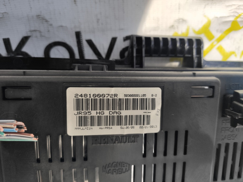 Панель приладів (спідометр) Renault Scenic III 1.6 dci 2009-2016 (248100072R) Ковель - фото 4
