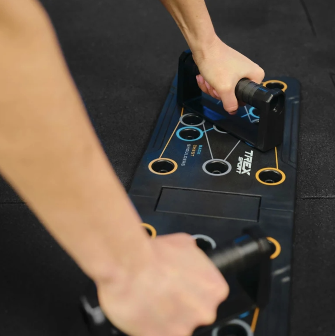 Доска для отжиманий 12 в 1 TX-010PUB домашний тренажер для отжиманий и силовых упражнений Киев - изображение 6