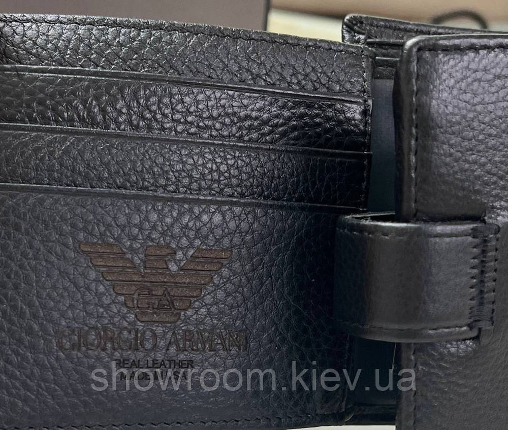 Чоловіче брендове портмоне з монетницею (2098) подарункова упаковка Київ - фото 7