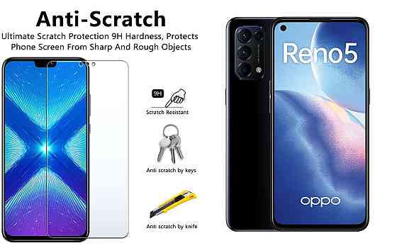 Защитное стекло NeoGlass для Oppo Reno 5 – ультрапрозрачное и устойчивое Киев