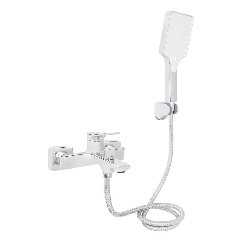 Смеситель для ванны Qtap Arvin с душевым гарнитуром QTARV259CRM48640 Chrome Киев - изображение 1