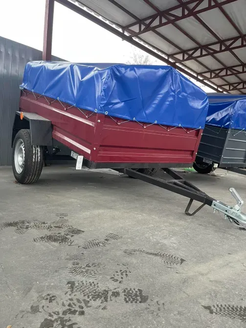 Новий автомобільний причіп 200х130х40 "Дніпро" Вишнёвое - изображение 3