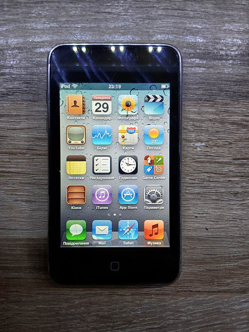 Б/У MP3-плеер Apple iPod Touch 3 A1318 64GB, Wi-Fi, оригинал, рабочее состояние Днепр - изображение 1