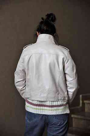 Куртка косуха женская весна/осень Белый 46 Харьков