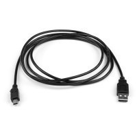 Дата кабель USB 2.0 AM to Mini 5P 1.8 m Vinga (VCPDCAMMIM1.8BK) Київ - фото 1