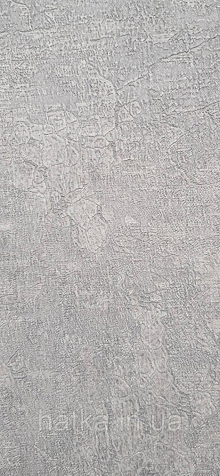 Шпалери вінілові на флізеліні AdaWall Signature1.06х10 під шкіру структурні сірі Київ - фото 2
