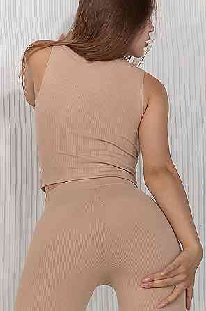 Топ у рубчик TotalFit N9-TR XL, Бежевий Київ